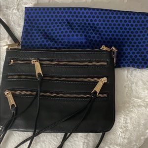 Rebecca Minkoff 3-zipper crossbody